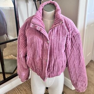 *BRAND NEW* Pink Corduroy Jacket